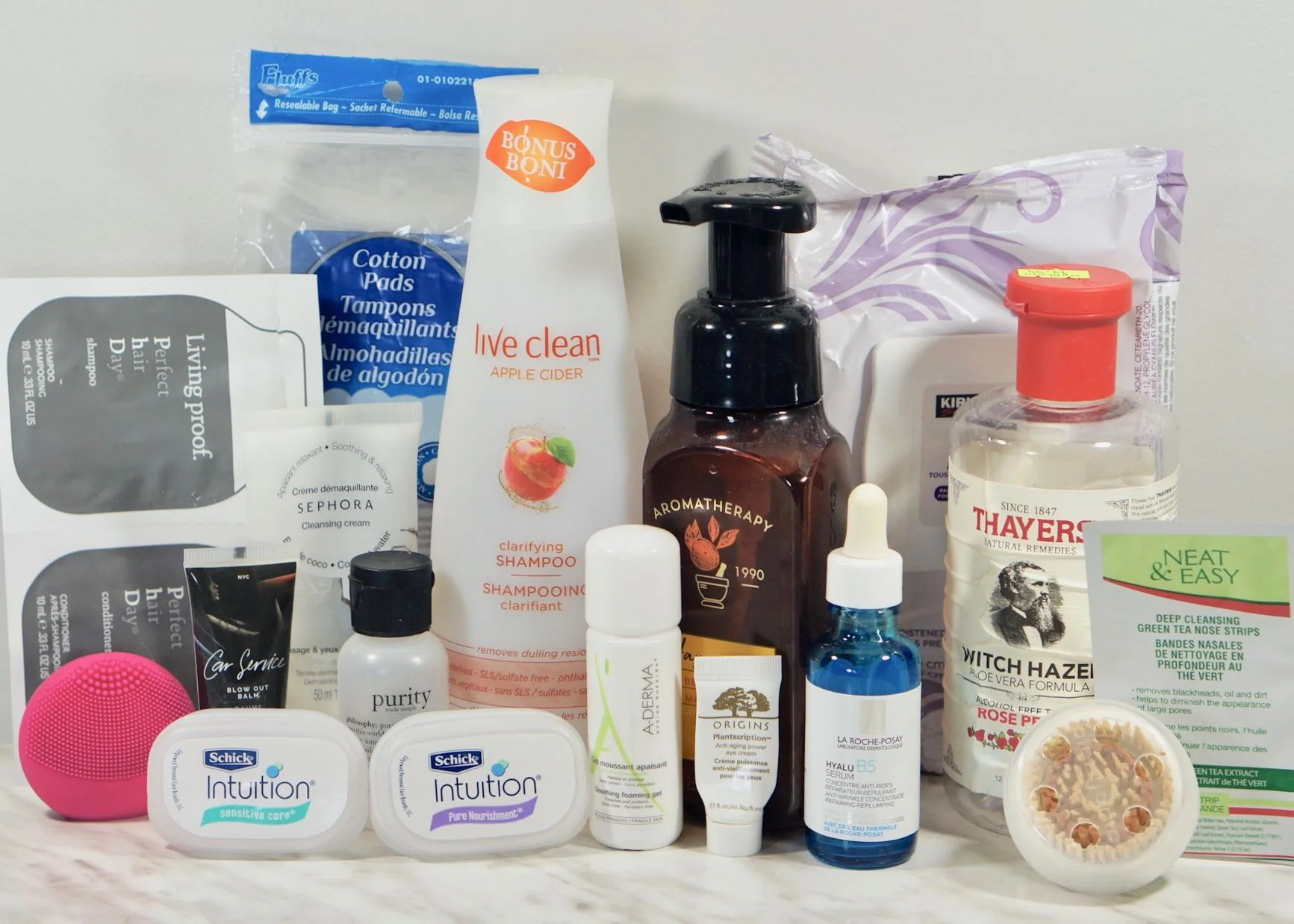 Face, hair and body empties.