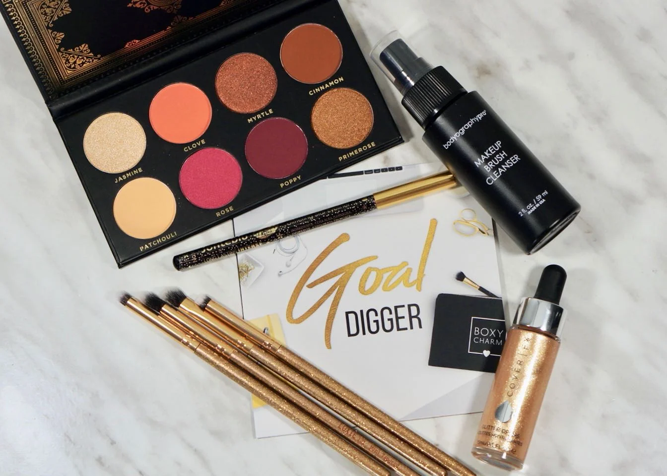 Another heavy on the makeup box!