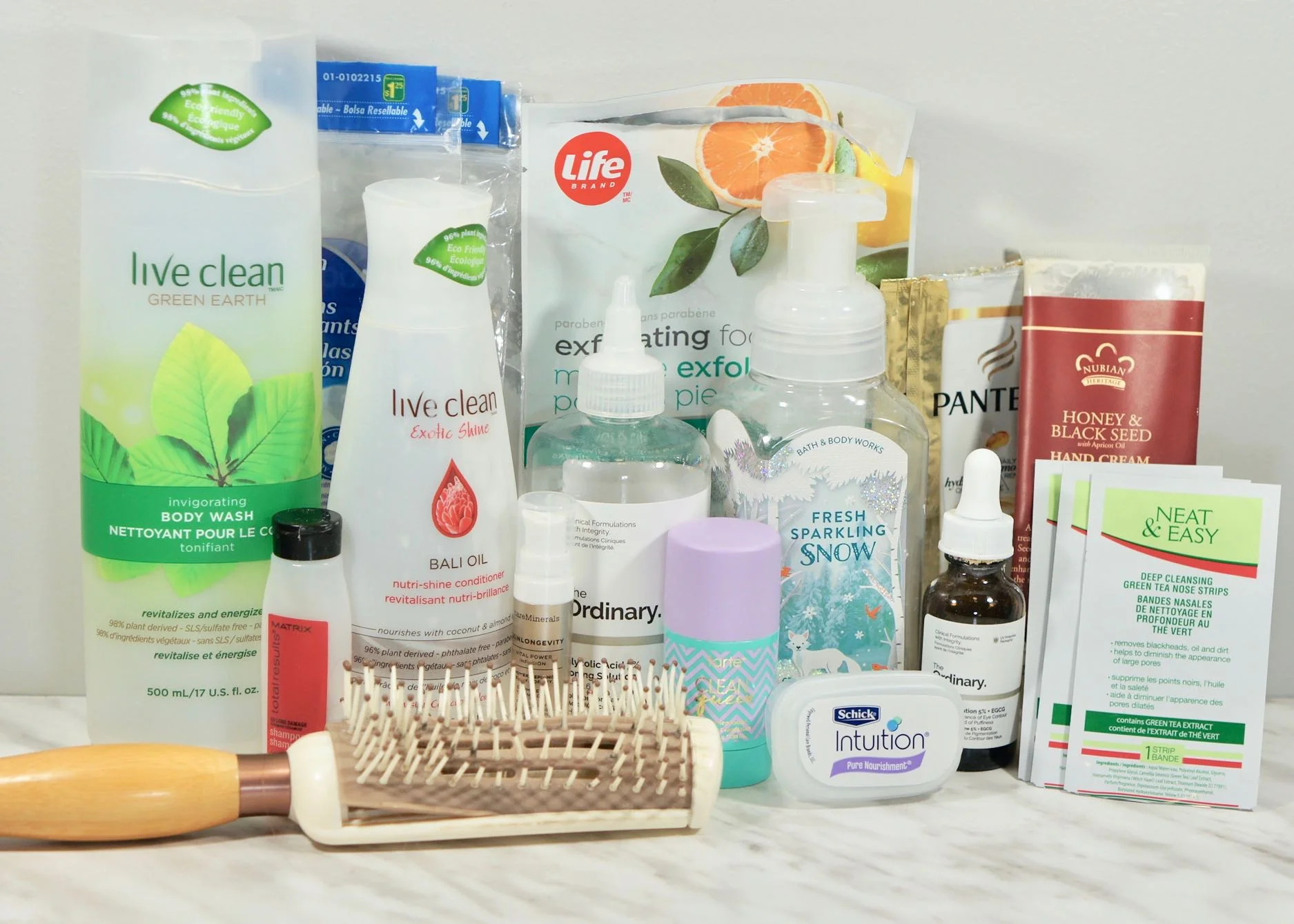 Happy to have been able to use up quite a few products.