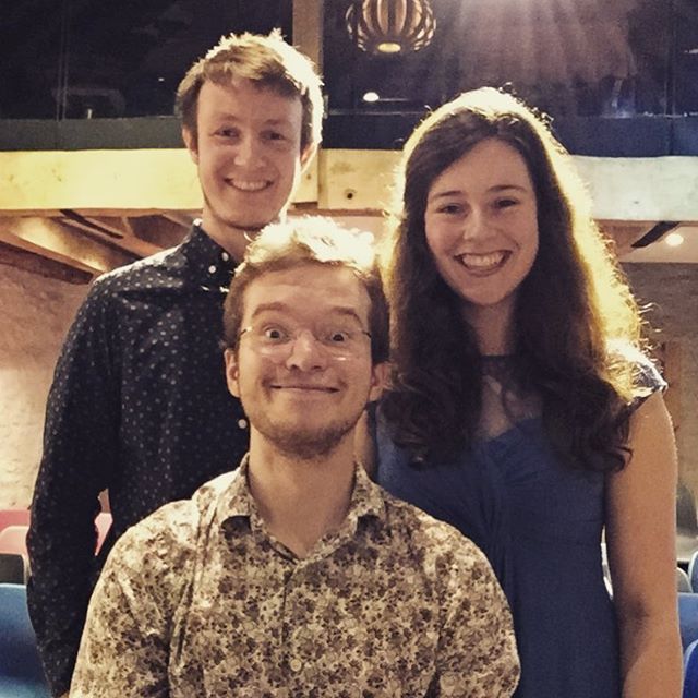 A photo of us after playing to a wonderful audience in Sophie&rsquo;s Barn last night to round off our Spring Tour!! For information about the amazing charity, Sophie&rsquo;s Silver Lining Fund, visit www.sslf.org.uk 🌈 #almagt #guitar #trio #ensembl