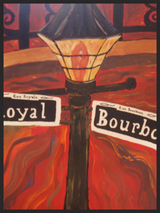 Bourbon Street Sign