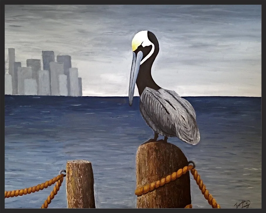 Pelican on the Lake