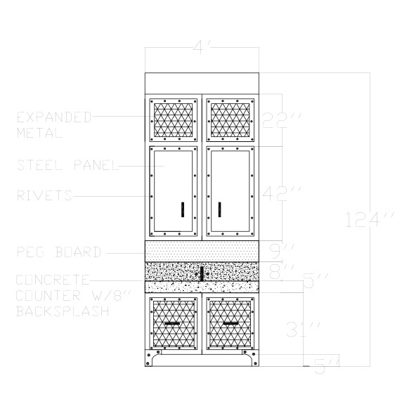 CABINET DRAWING