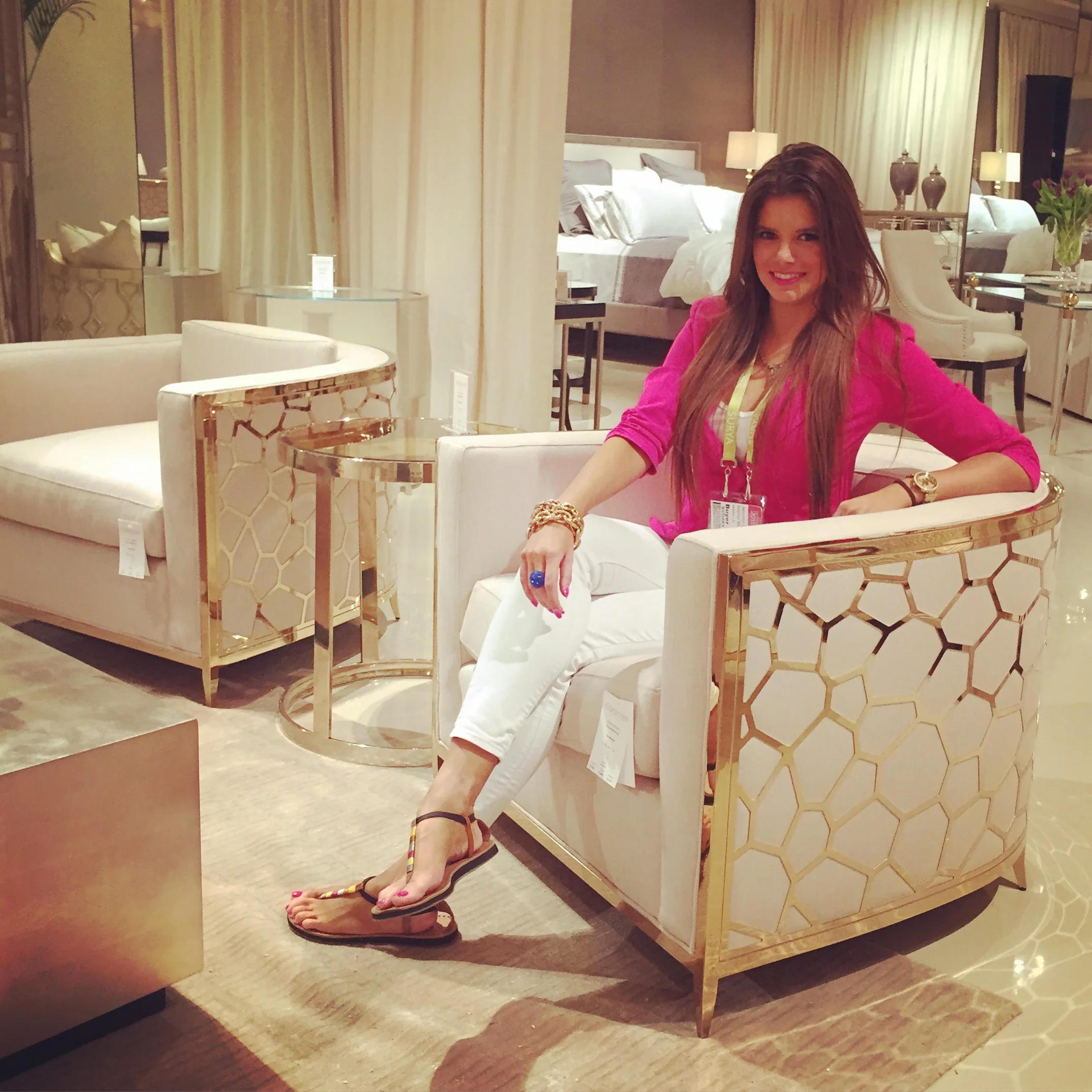 Hands down one of my favorite chairs! This chair is an absolute showstopper! 