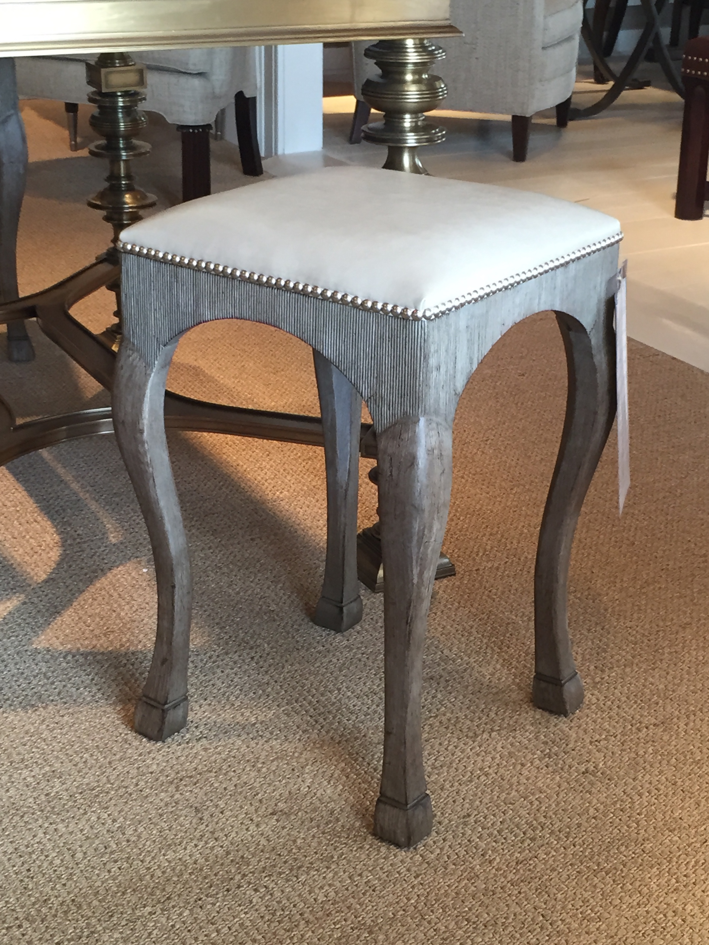 I absolutely adore this stool! The would be fantastic at a kitchen bar or dining table! 