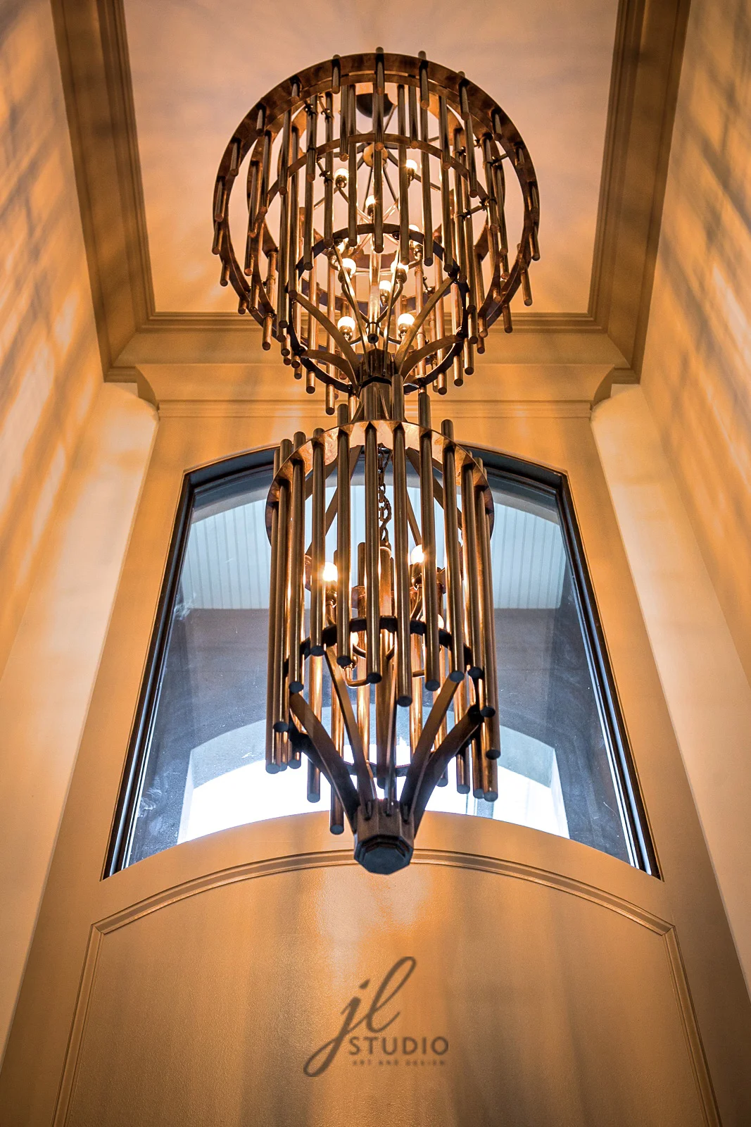 Custom chandelier install complete!