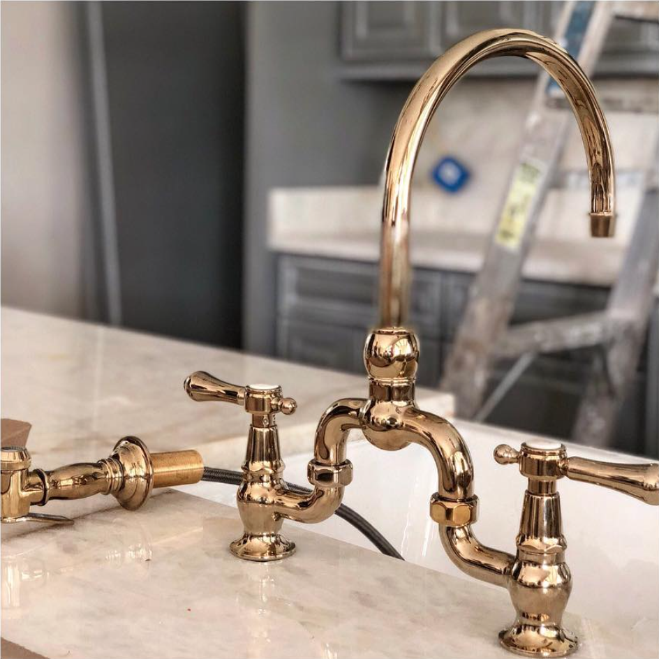 Kitchen faucet installed! 