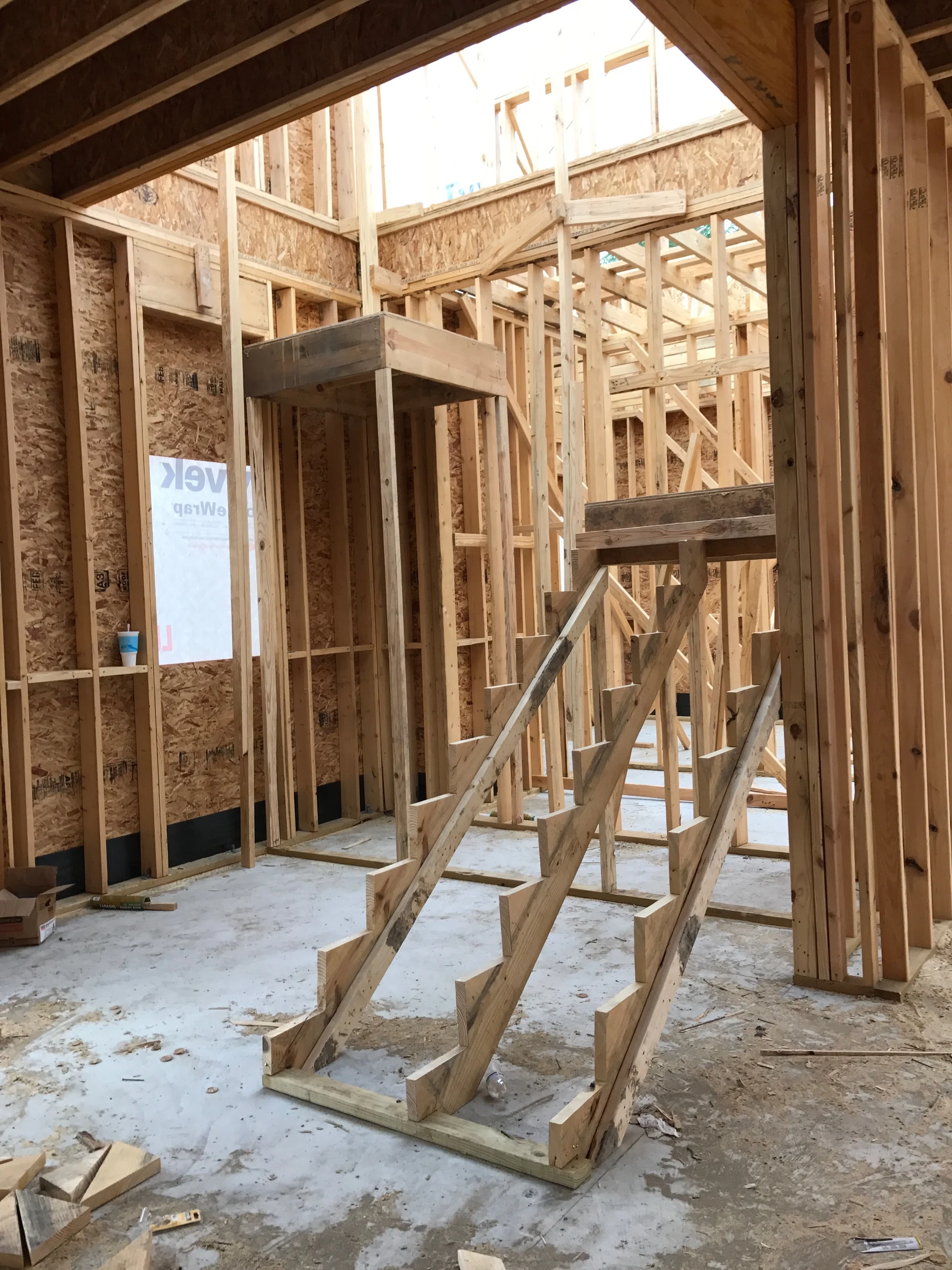 Foyer Design by JL Studio in progress
