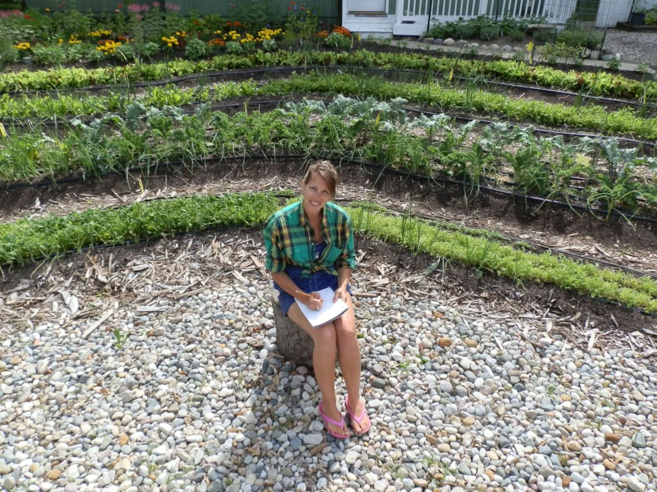 Erica taking notes
