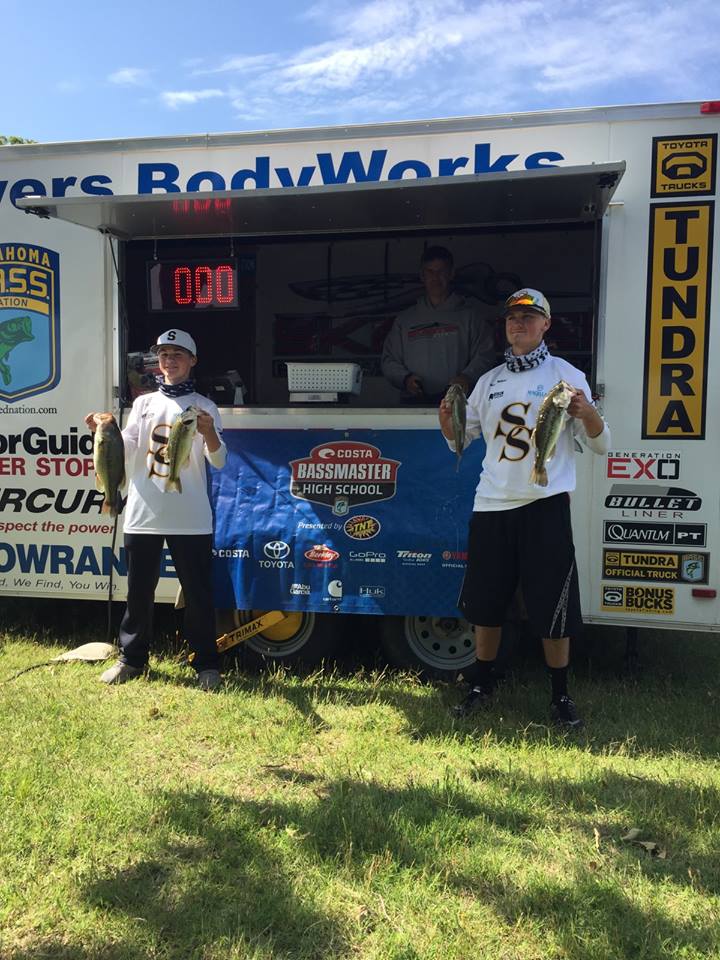 SUBMITTED: Steelman (left) and Millican (right) are sponsored by Colburn Electric, A&M Baits, Basskwondo, New Wave Plastics, Lews, and Bison Coolers. 