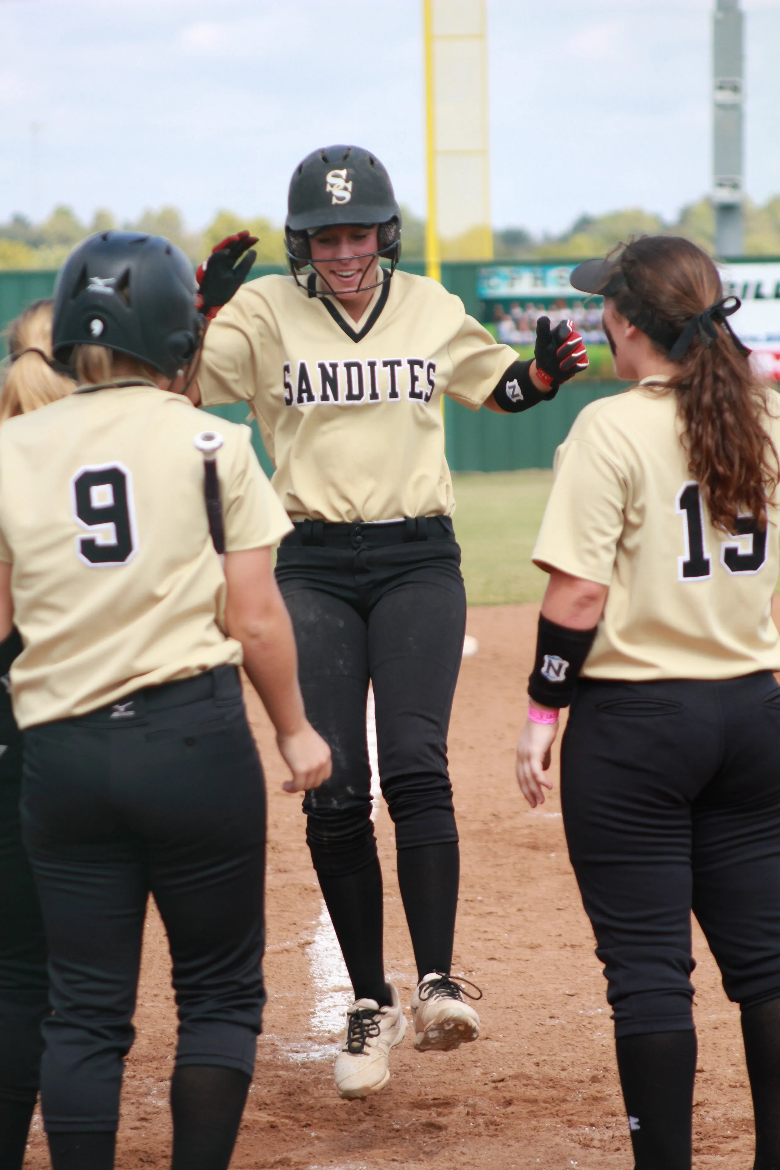 Elizabeth "Lizard" Luttrell hit her second career home run in an 8-0 victory over Claremore. (Photo: Scott Emigh)