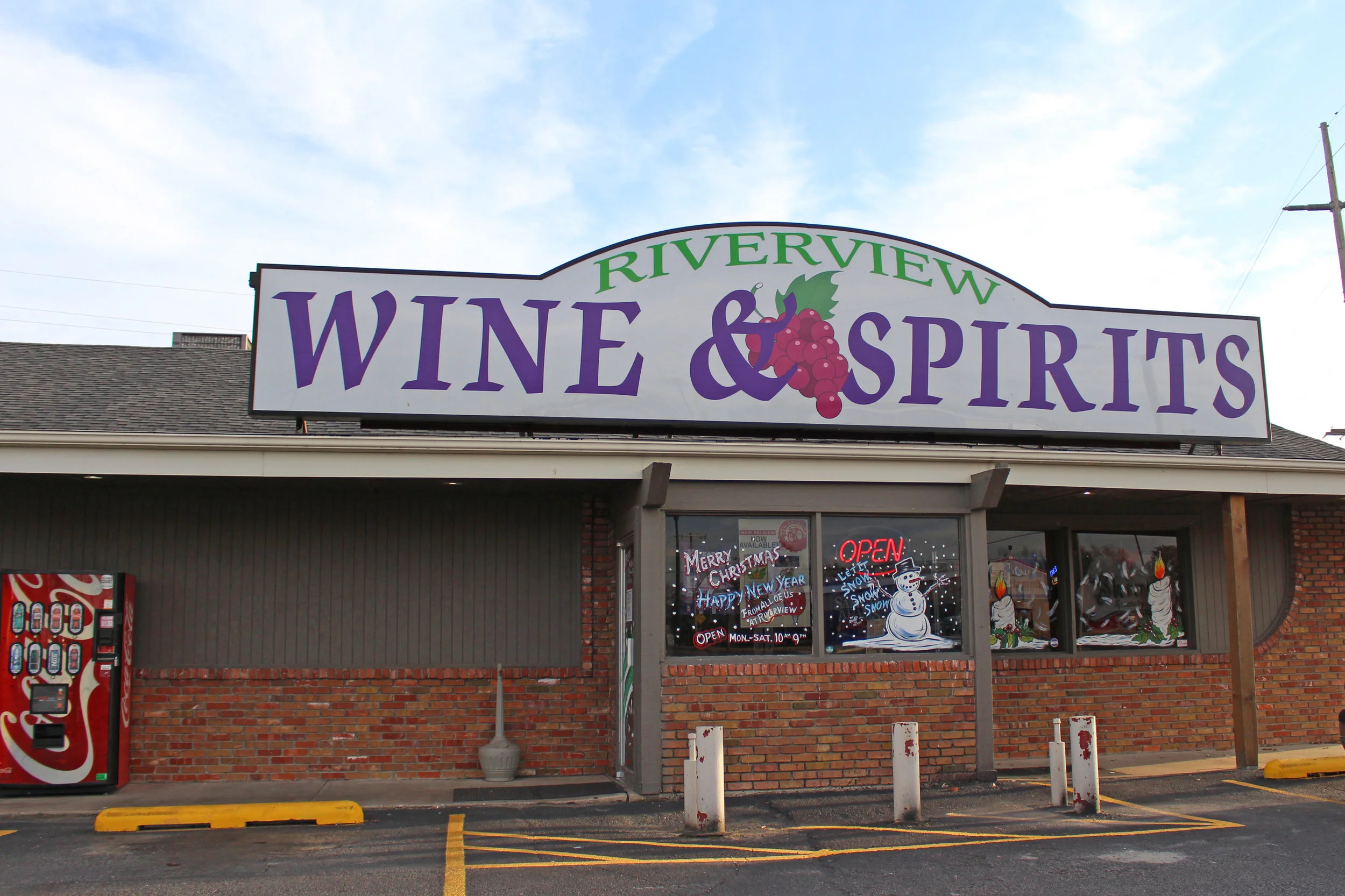 Large liquor store in Sand Springs, Oklahoma
