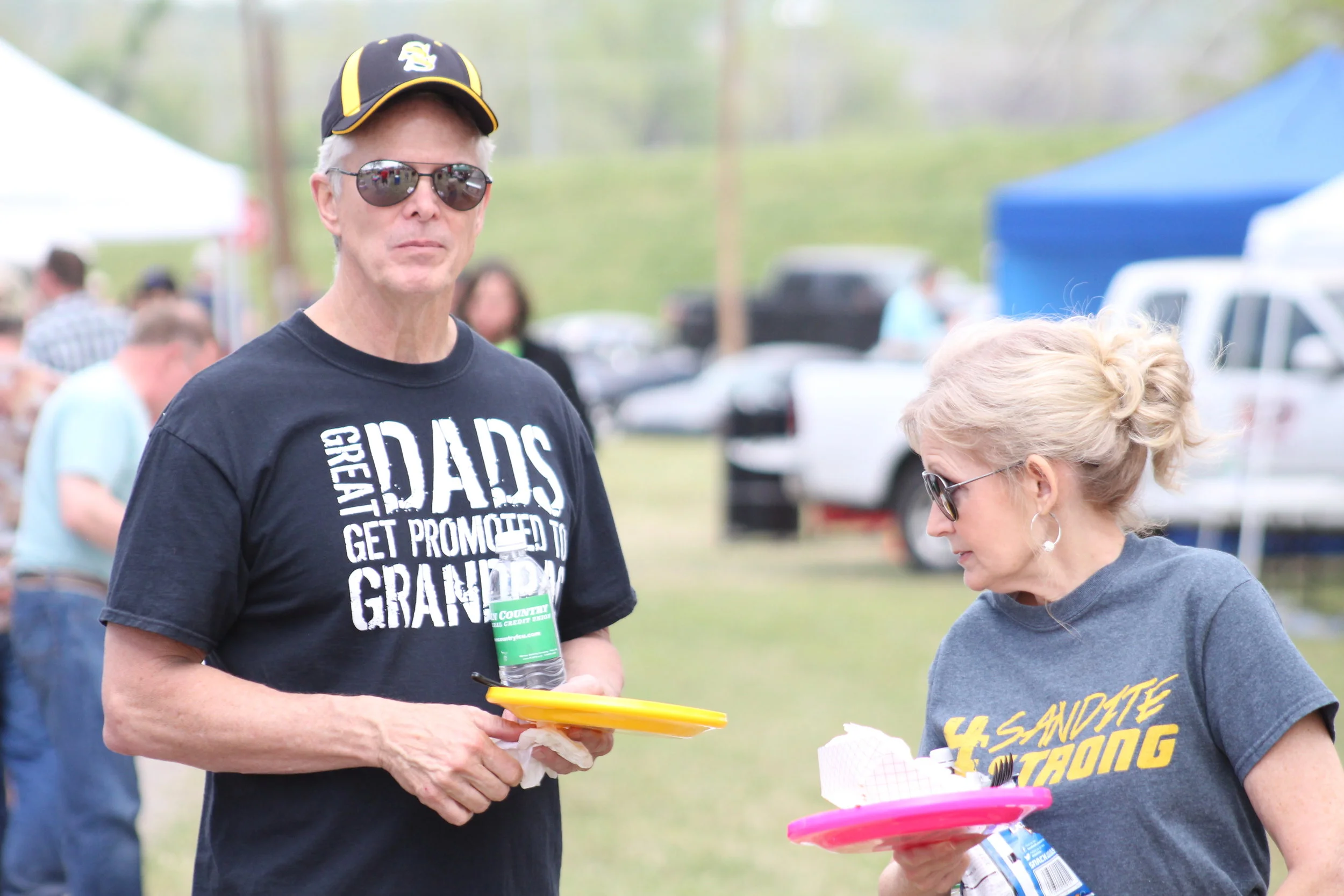  City Councilman Phil Nollan and State Representative Jadine Nollan at the 2016 festival. 