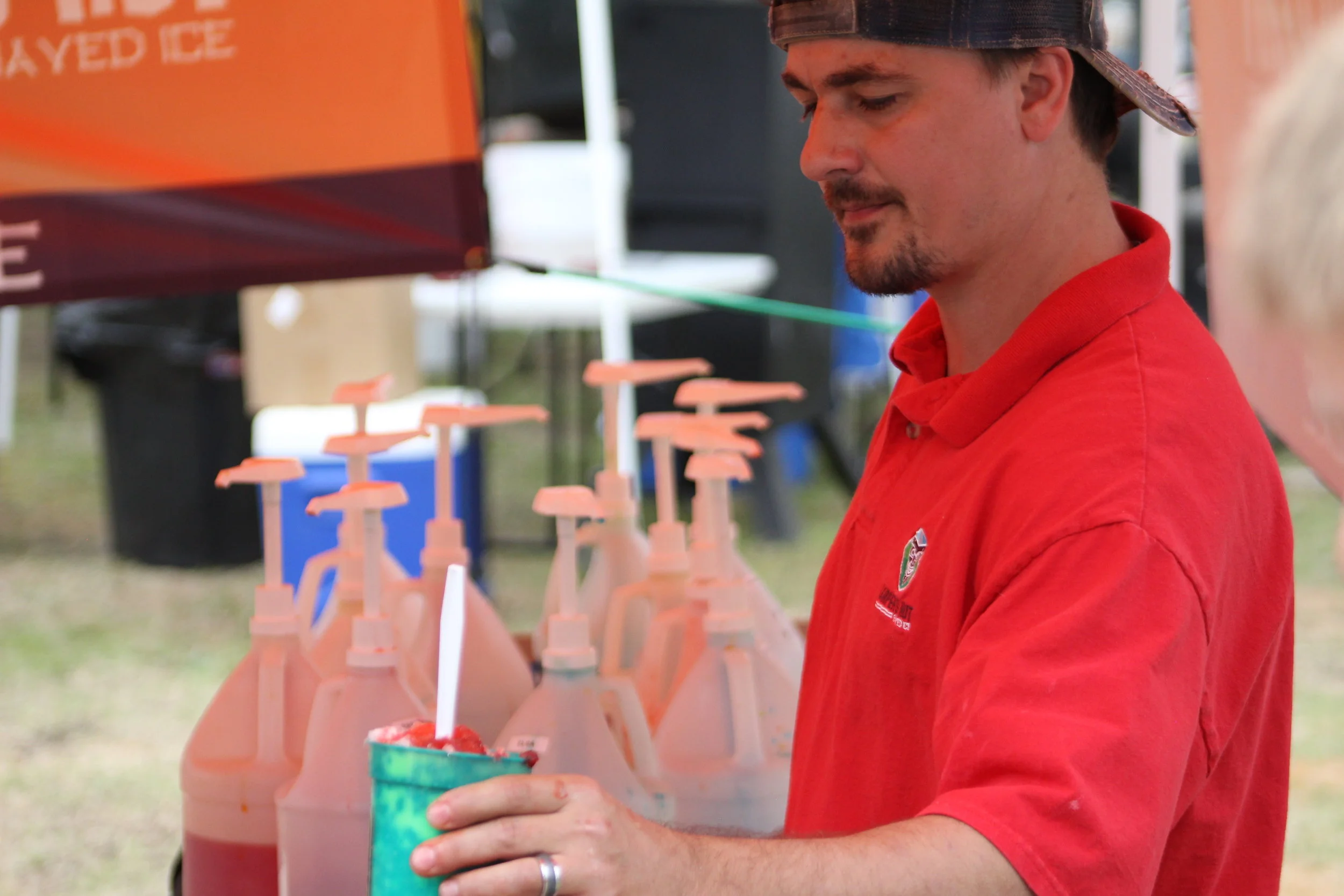  Harper's Hut Shaved Ice will be serving up snow cones for the fourth year.&nbsp; 
