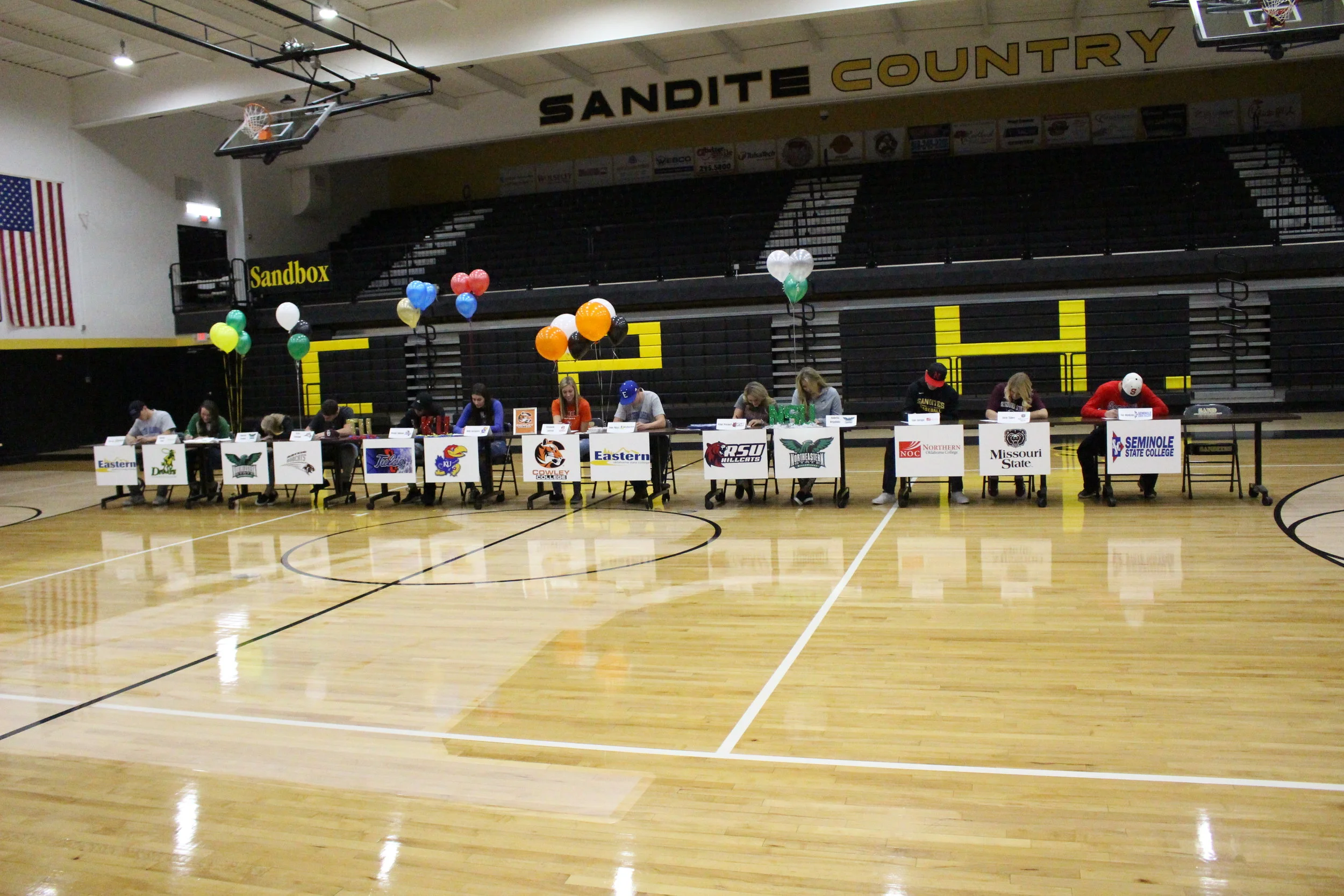Class of 2019 signs 23 college letters of intent