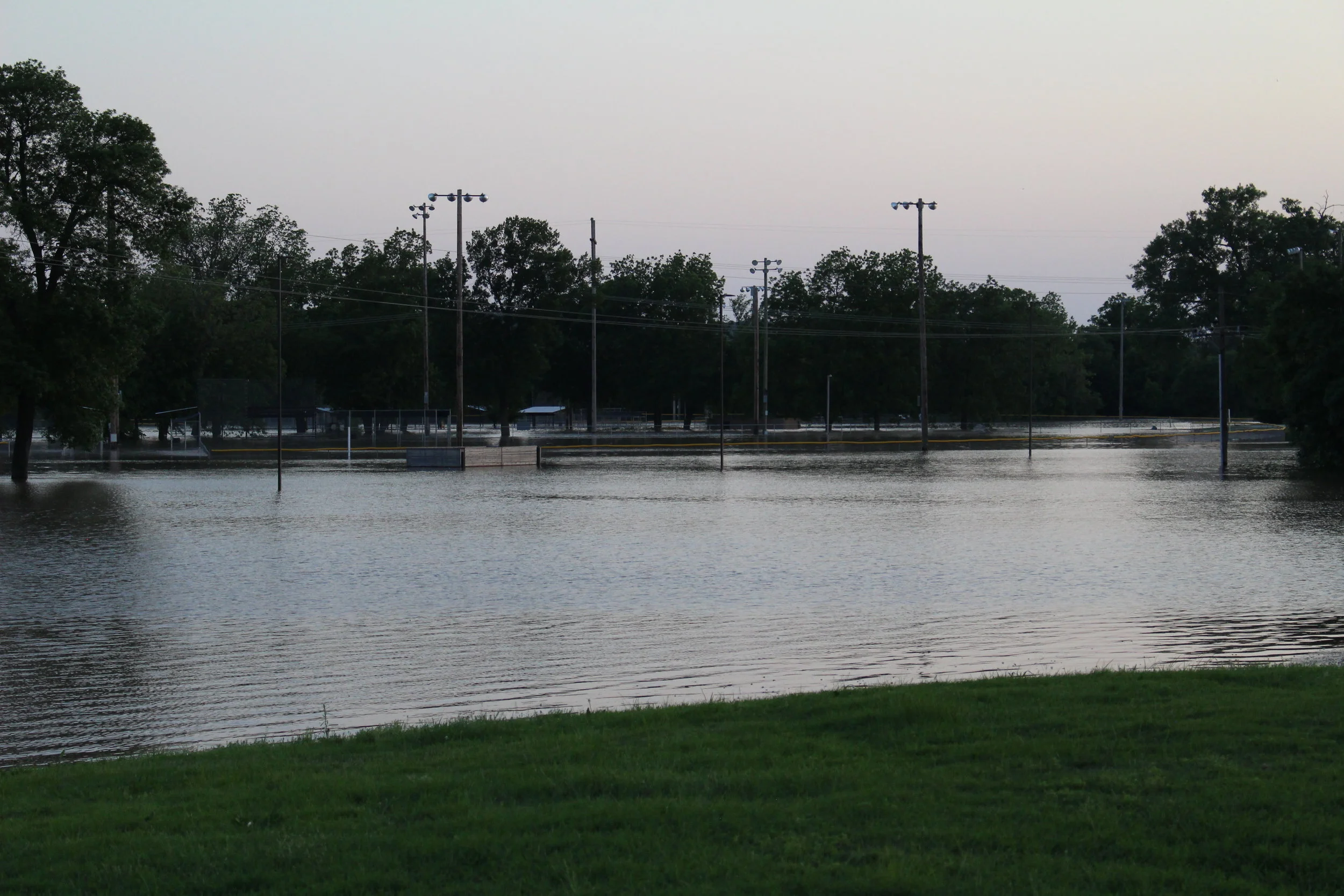 Sand Springs flooding at Case Community Park 001