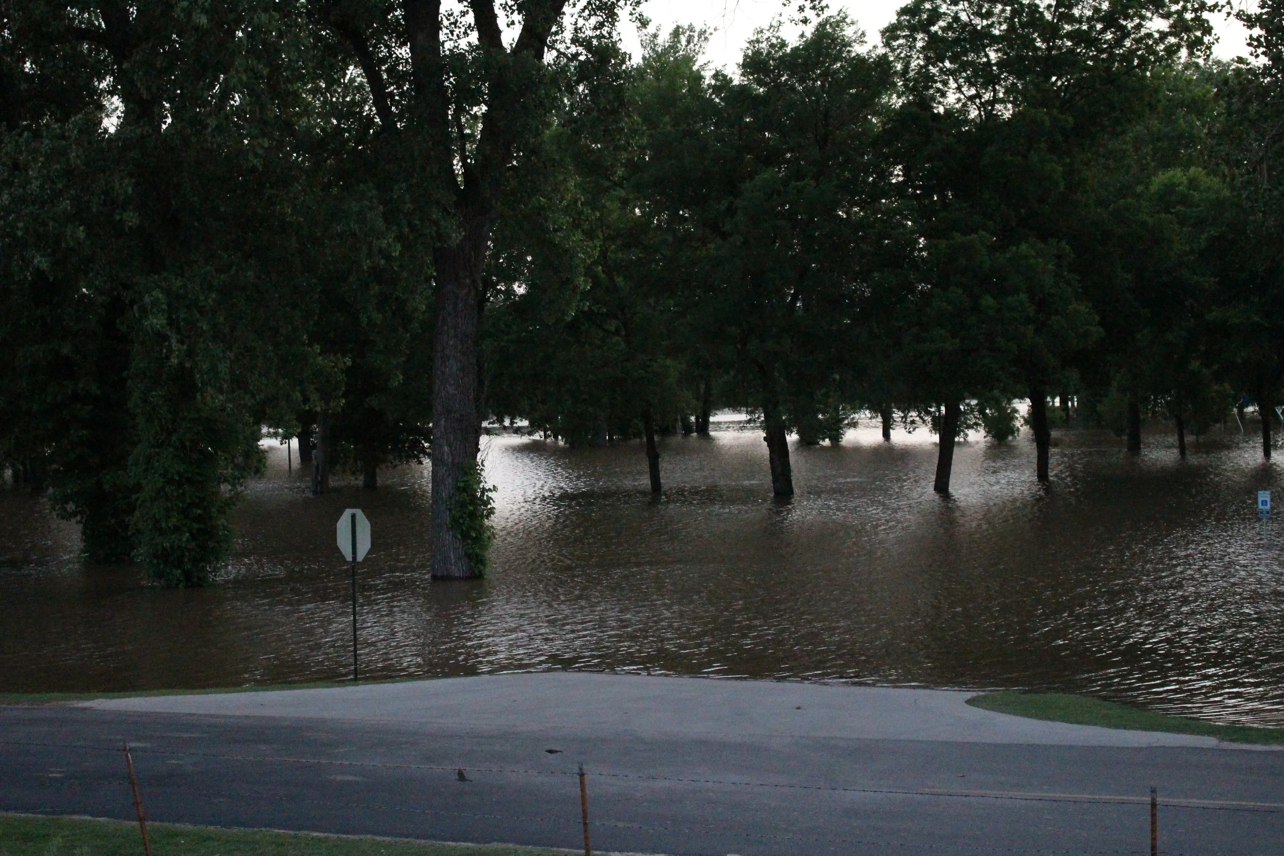Sand Springs flooding at Case Community Park 009