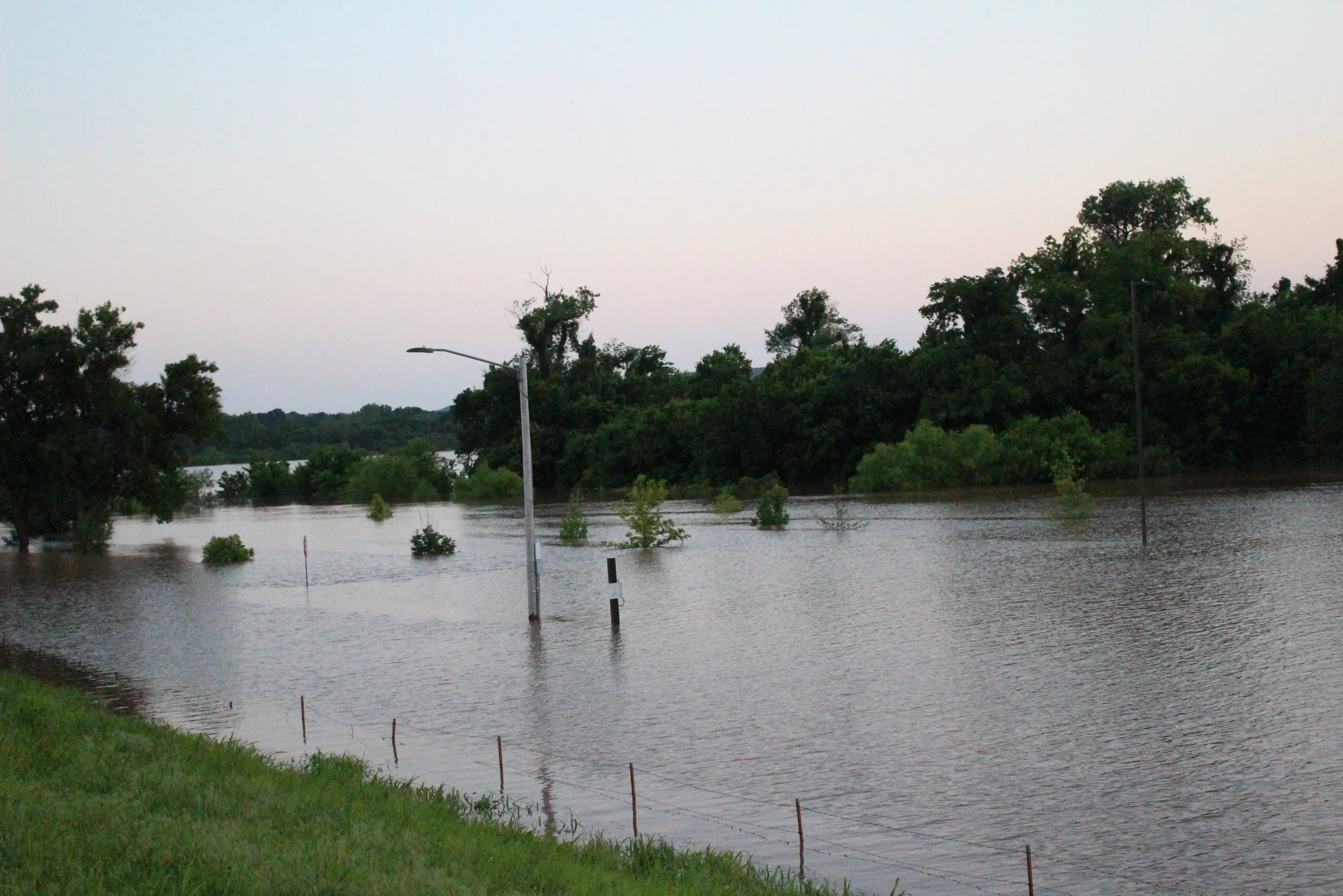 Sand Springs flooding at Case Community Park Soccer Fields 006