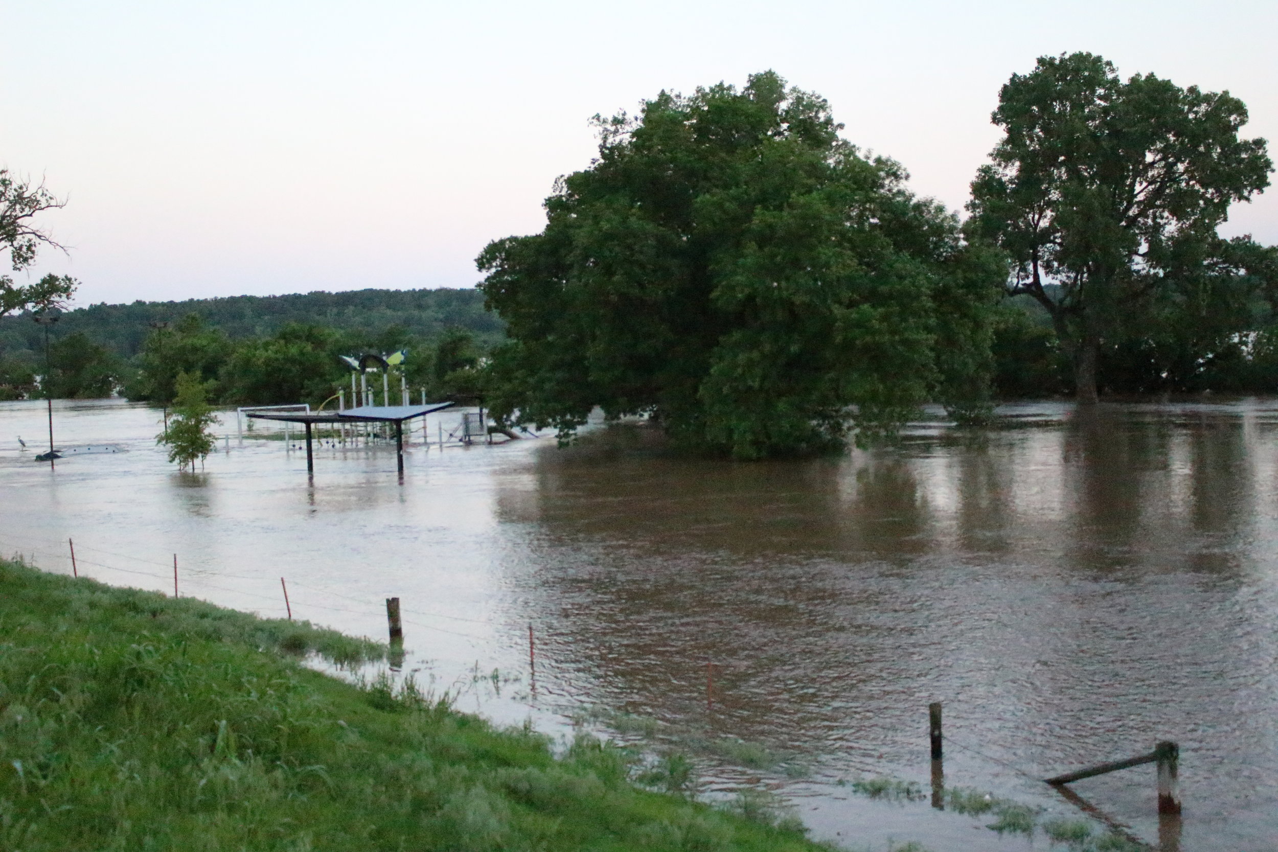 Sand Springs flooding at Case Community Park 024