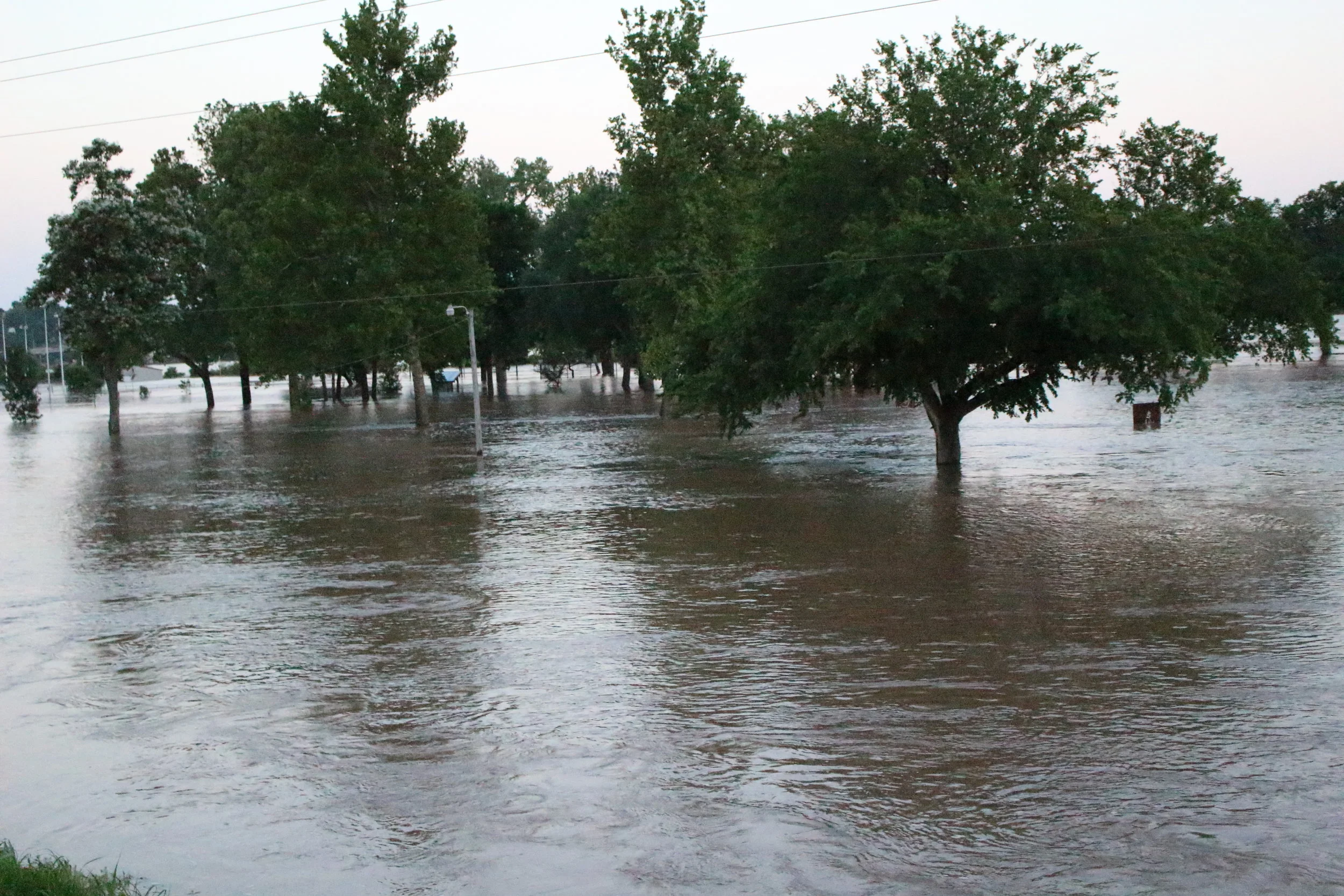 Sand Springs flooding at Case Community Park 030