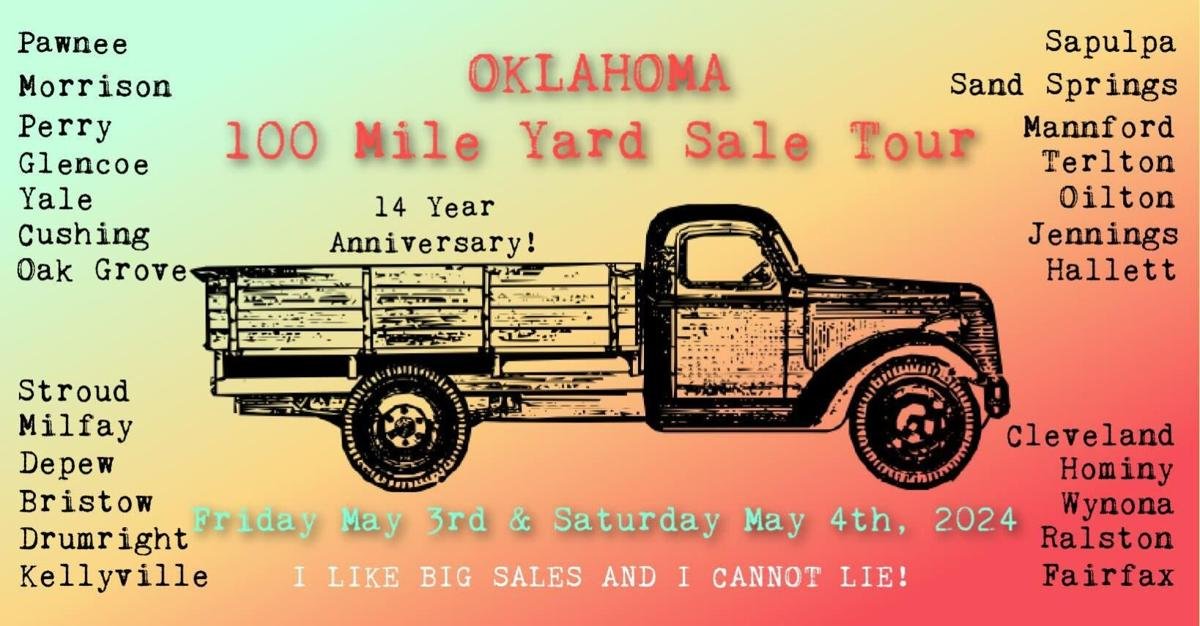100 Mile Yard Sale Returns to Sand Springs for its 14th Year — Sandite Pride News