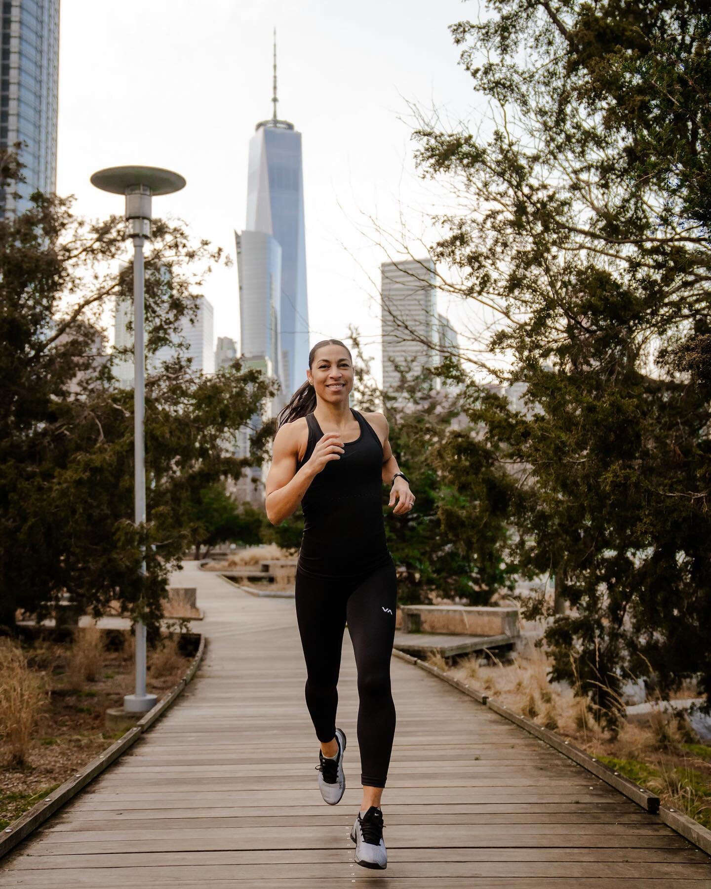 A little rain can&rsquo;t keep me from my Friday run. Lace up your shoes and get some fresh air. Start today! 
.
📸 @kingcurated 👊🏽 
.
#JustDoIt #CantStopWontStop #NYC #healthy #lifestyle