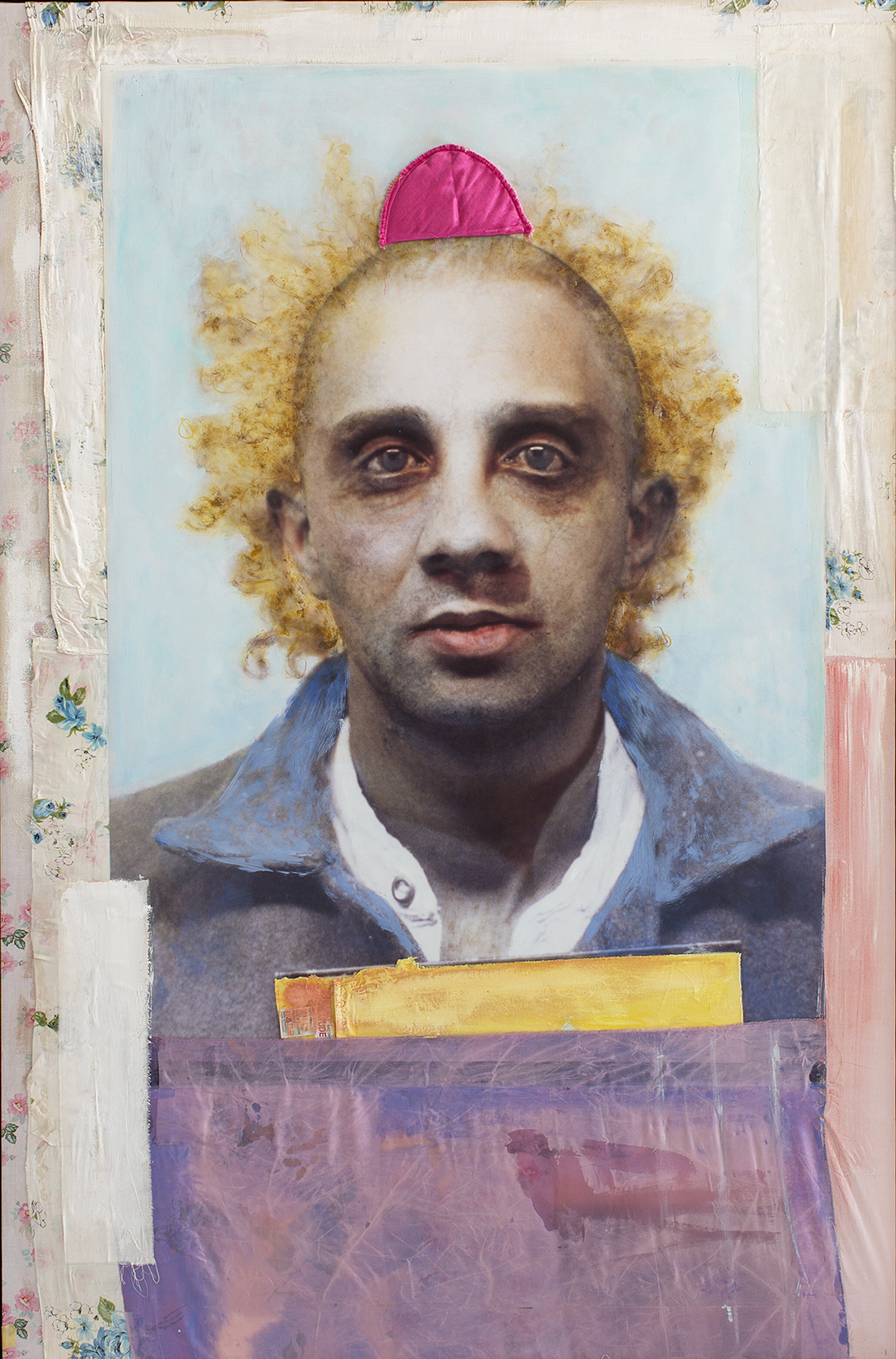  Angela Grossmann, Man with Thinning Hair, 1996, 61.5 x 41 inches 