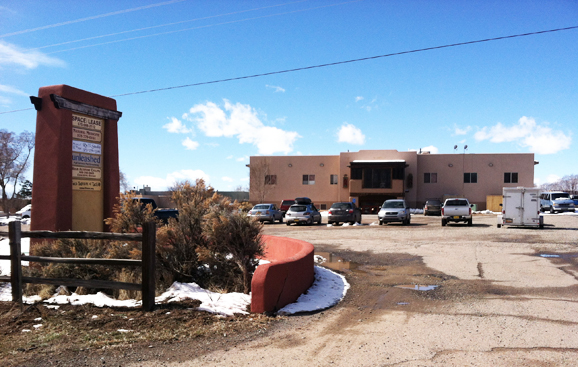 Venado Plaza Parking Lot and Building