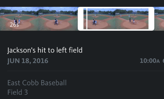 Save and customize moments that matter. Tag and save your favorite game highlights whenever they happen as you watch it live or later. We make it easy to name, zoom, trim and share it.
