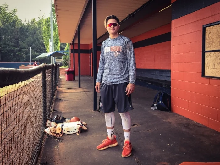 Caleb Reis, ECB Astros 16U, catcher, pitcher and first baseman