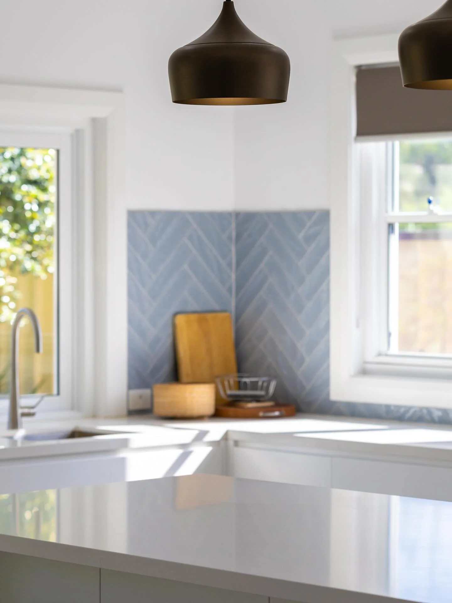 Cool &amp; calm tones setting the mood at project Dardanelles. 
&bull;
&bull;
&bull;
#kitchenenvy