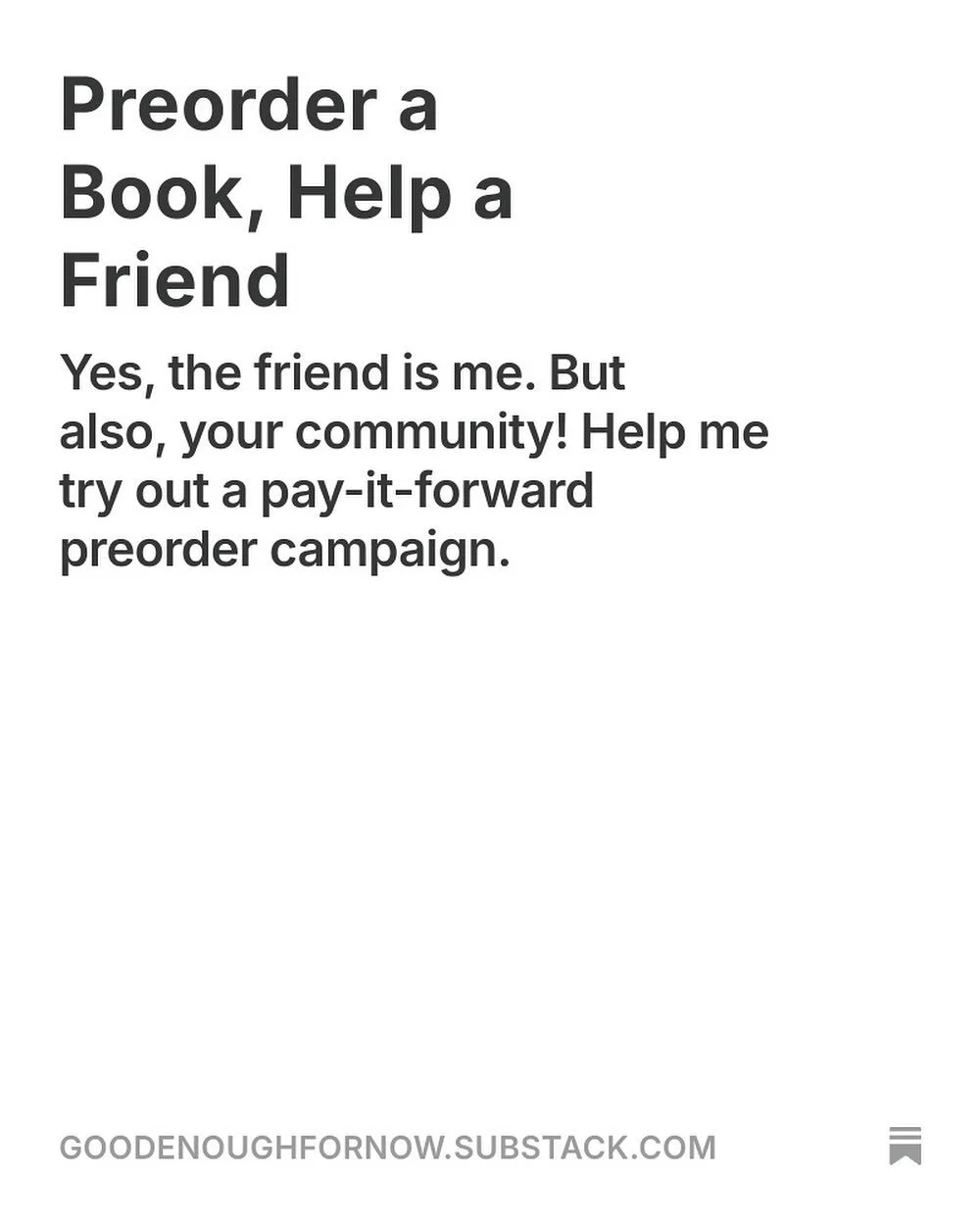 Preorder update, pay-it-forward edition: around 600 meals donated so far via food banks in LA, Bronx, Chicago, Minneapolis, New Orleans, and several Greater Boston communities. Let&rsquo;s keep going?! 

Signed copies of MAPLE FOR THE PEOPLE availabl