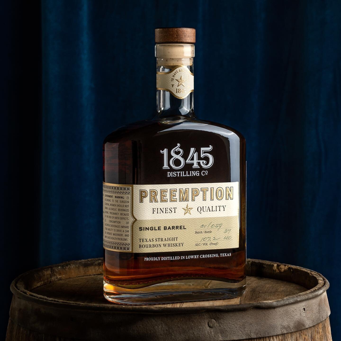 We have been working with @1845distilling for a year now and proud to share one of their bourbons that will soon be available.

🏷: @bluelabelpackaging 
🥃: Chattanooga Labeling Systems
📸:@remoremodesign

#1845distillingco #republicoftexas #texasbou