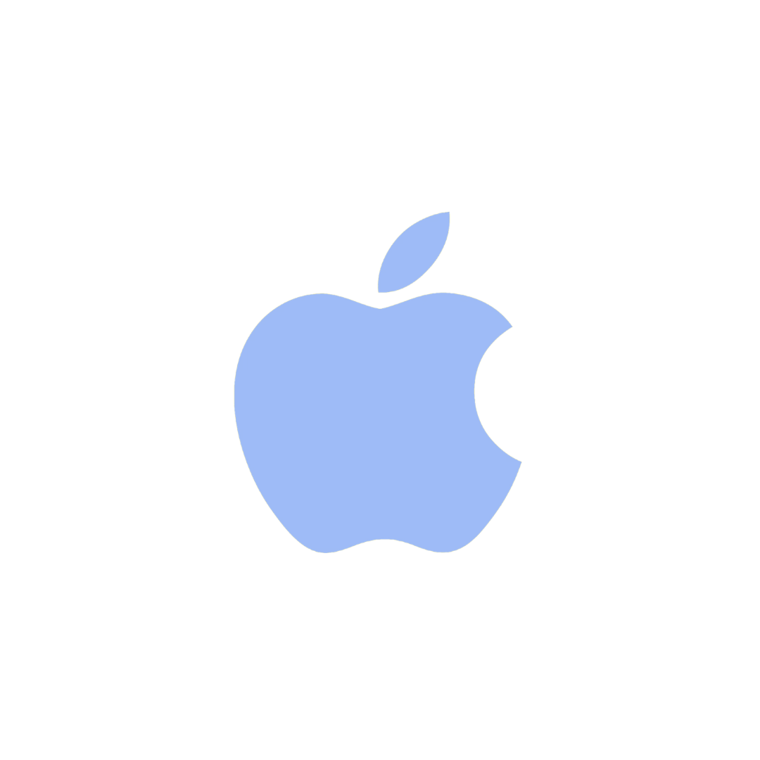 Apple Books Logo Blue