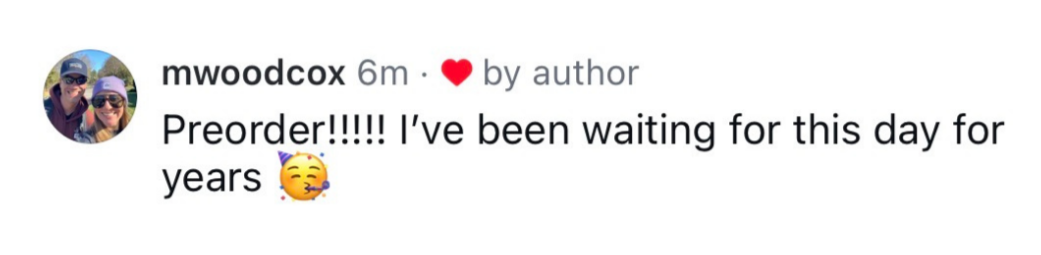 pre-order testimonial 4