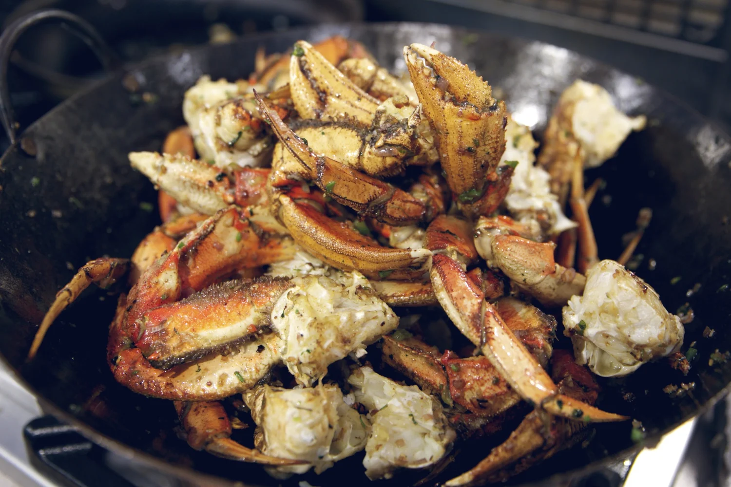Dungeness Crab With Sichuan Pepper Salt & Aromatics  Chinese Soul Food