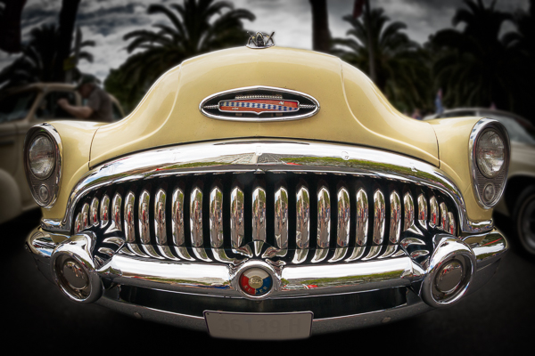 Smile !, old Caddy by Michael Smyth taken with ?