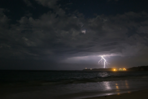 Lightening strike by Michael Smyth