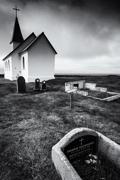 The graveyard at Tjorn by Michael Smyth