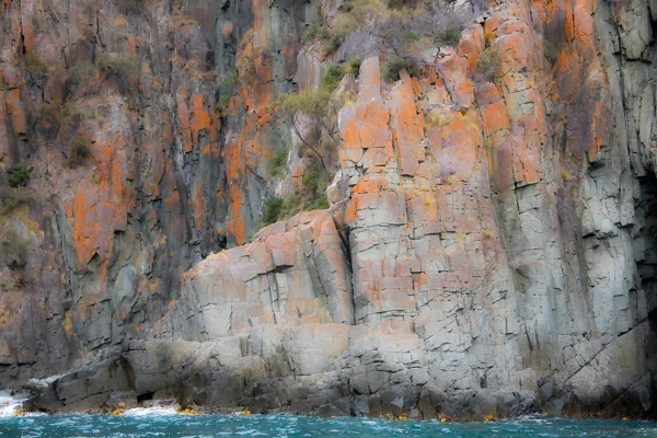 Abstract Cliffs, Brunie Island Tasmania (c) 2019