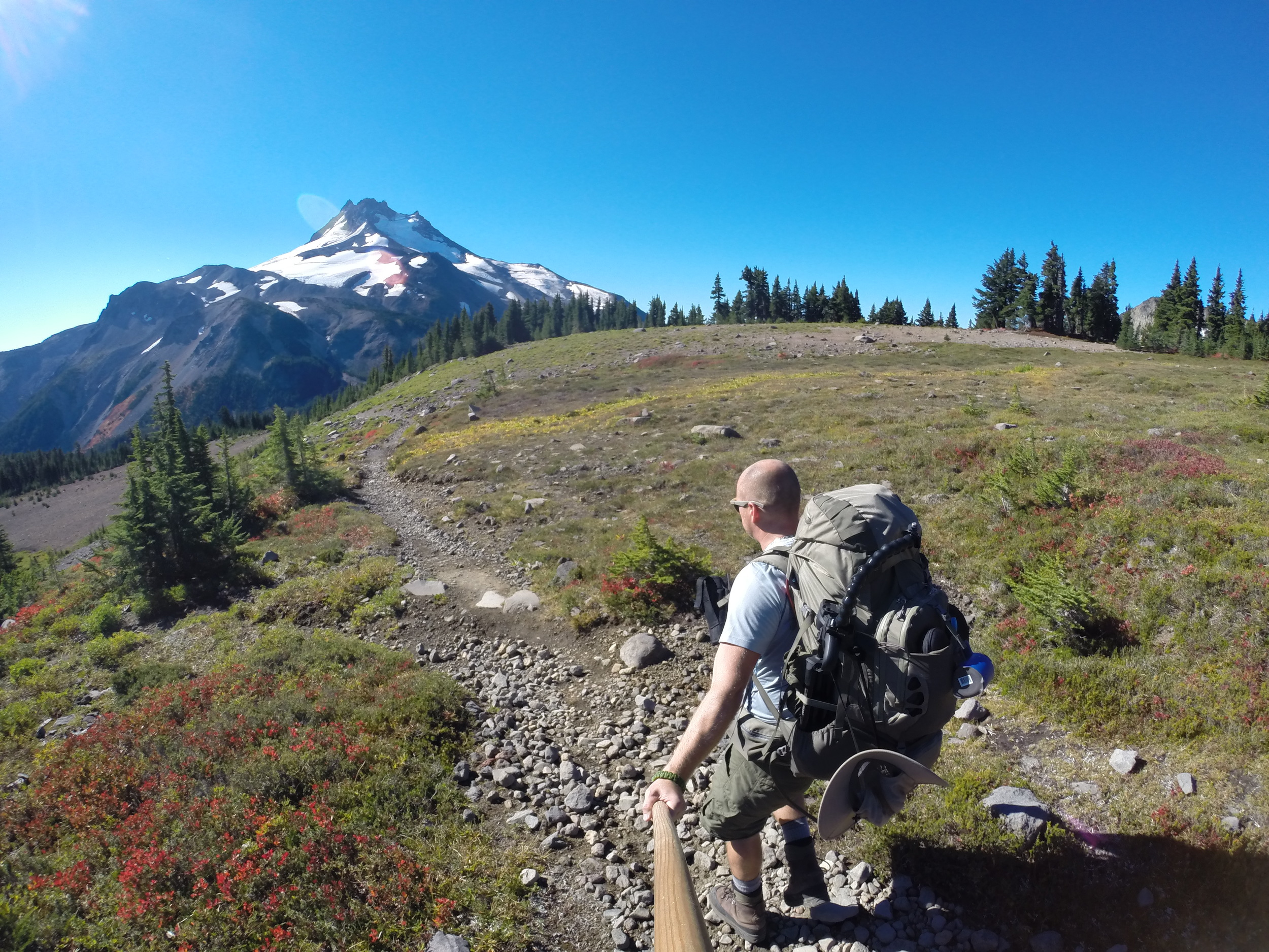 Hiking the PCT to Jefferson Park.