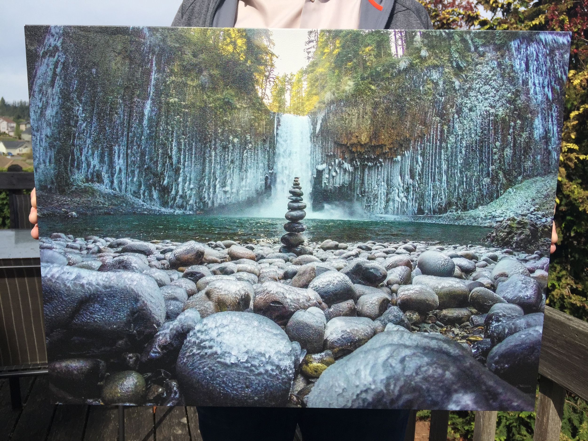 High quality ink and canvas
