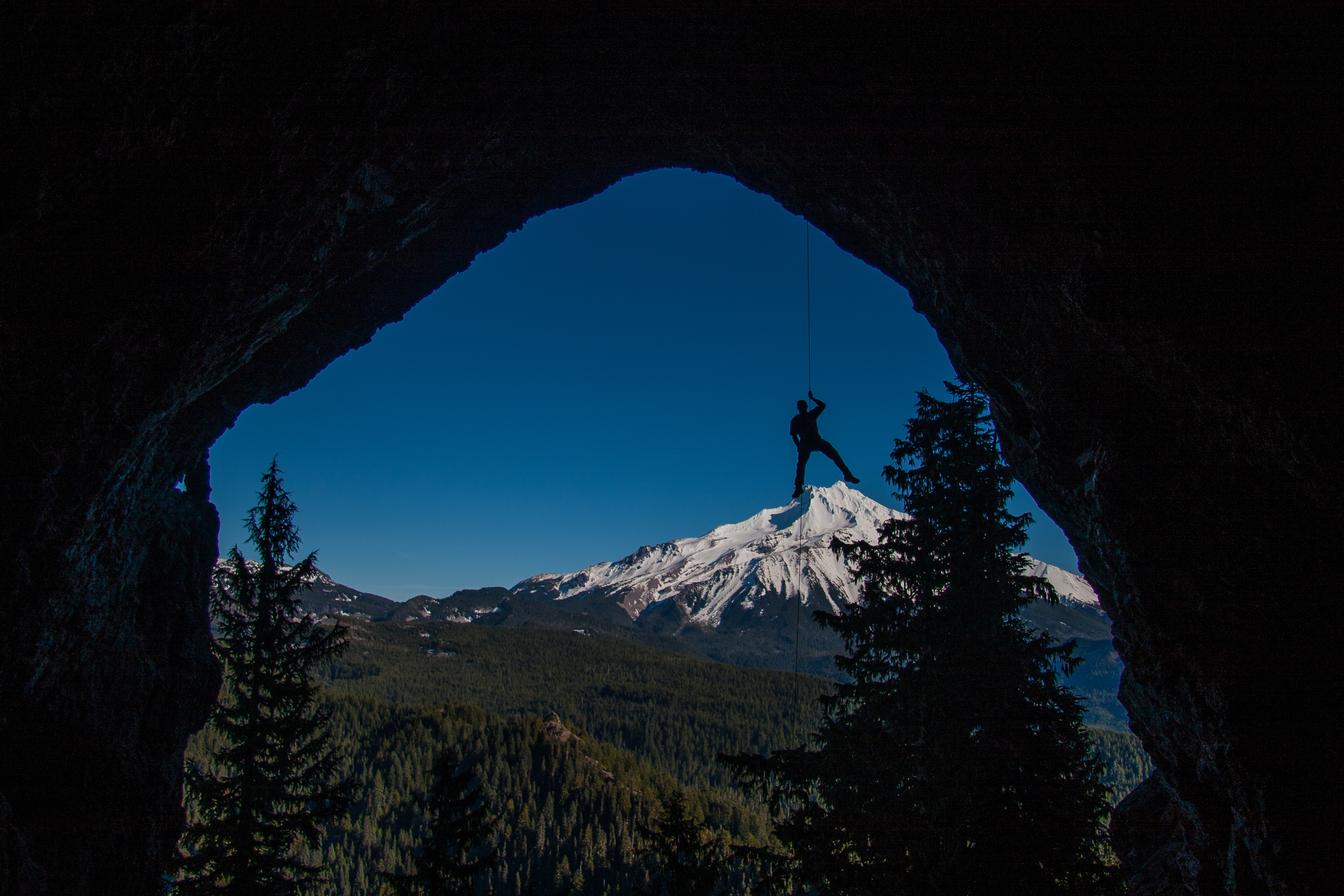 Giant on Mt Jefferson - Boca Cave, Oregon
