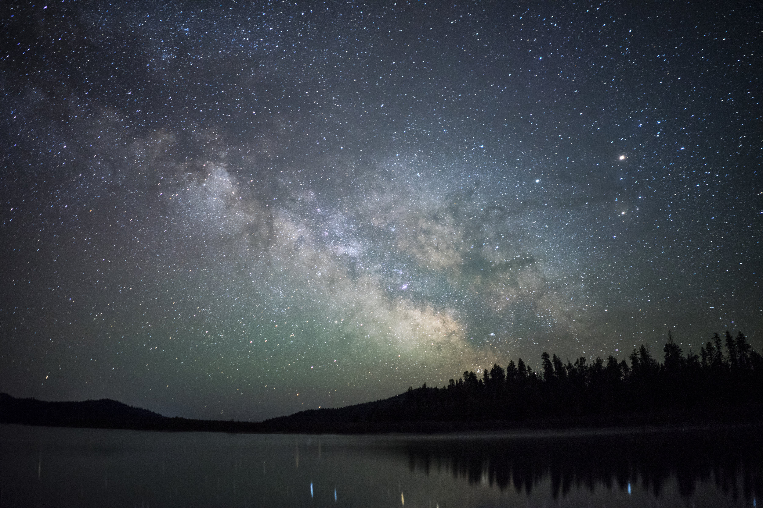Milky Way over Crain Prairie, Oregon
