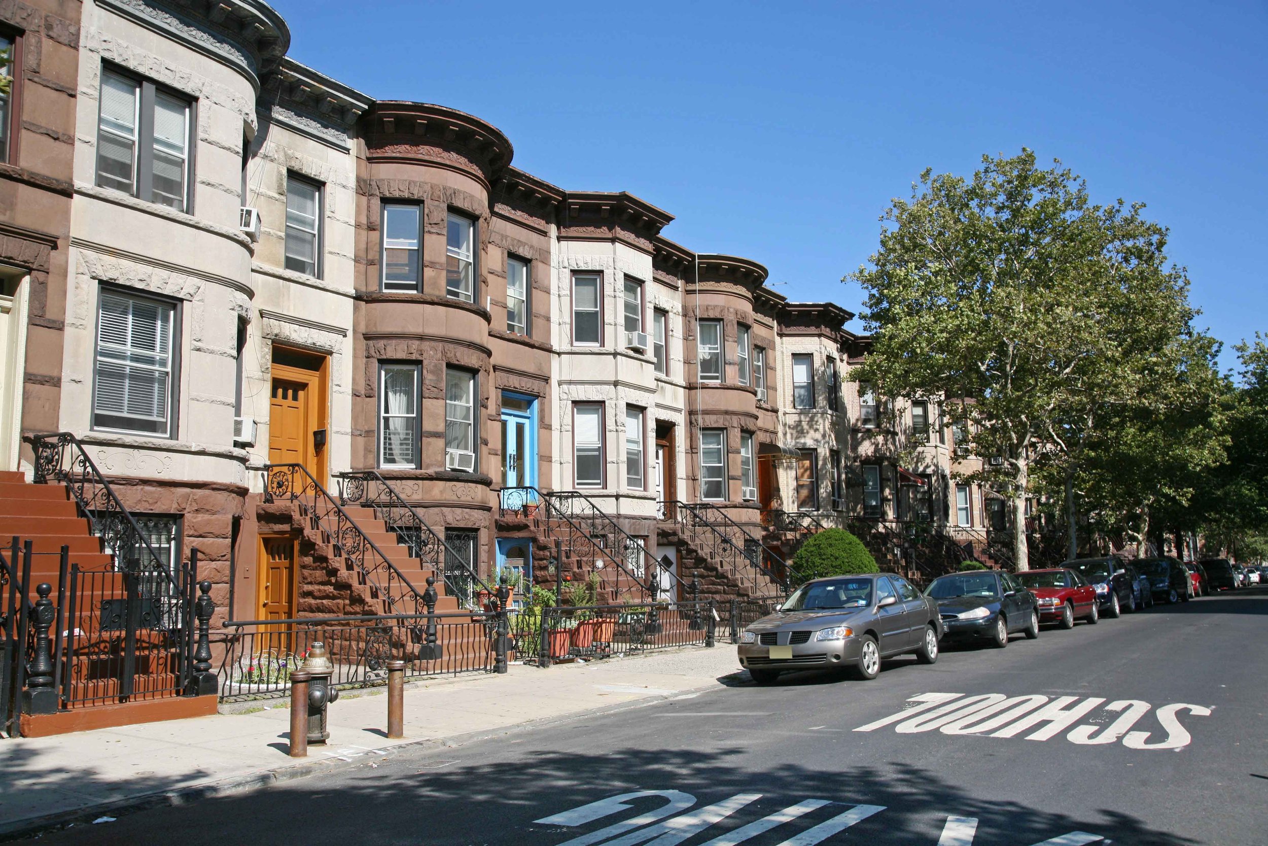 Town houses in New York City
