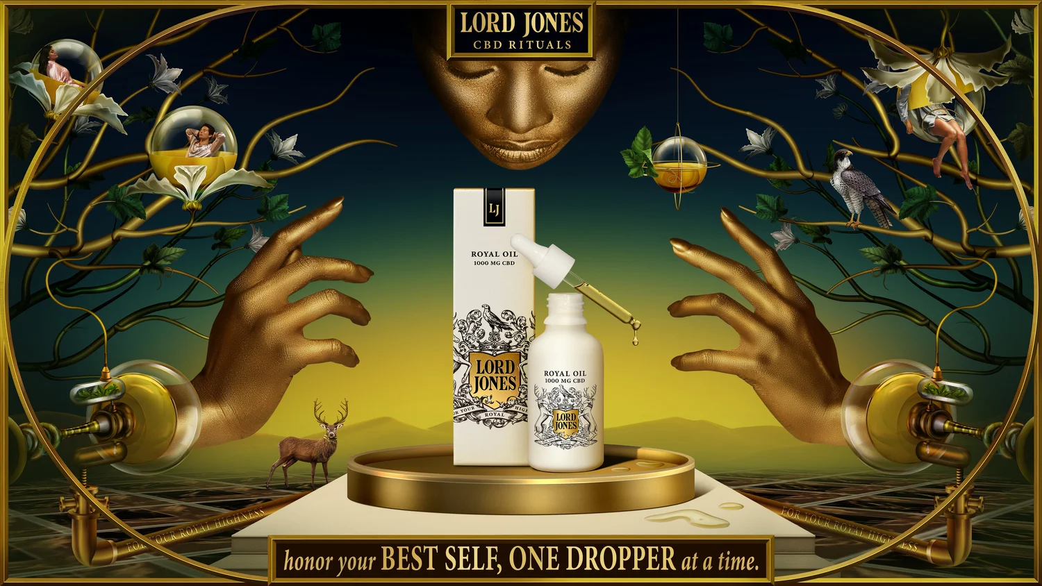 Lord Jones / Rebrand — Darcie Burrell / Writer