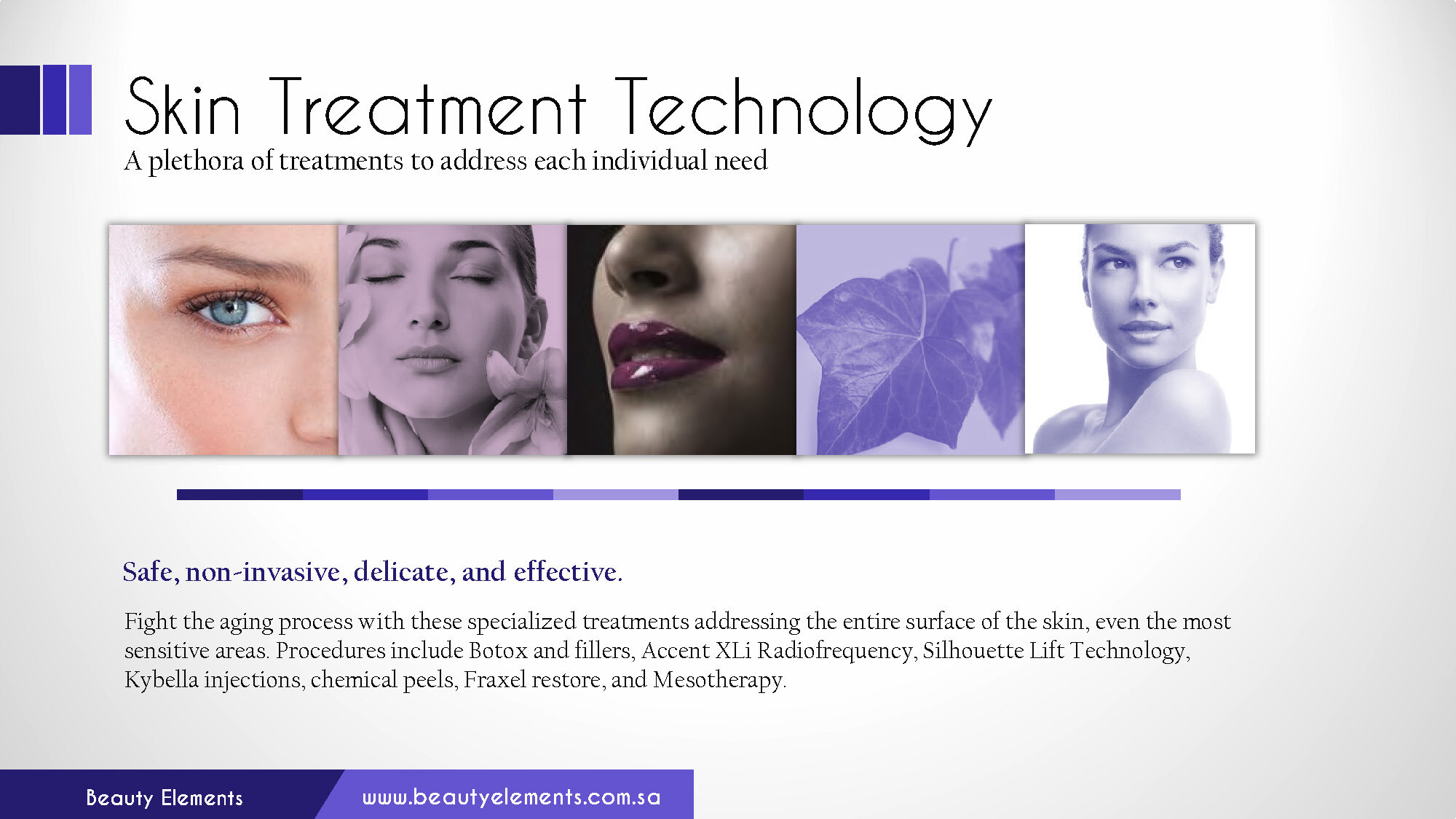 Diverse Skin Treatments