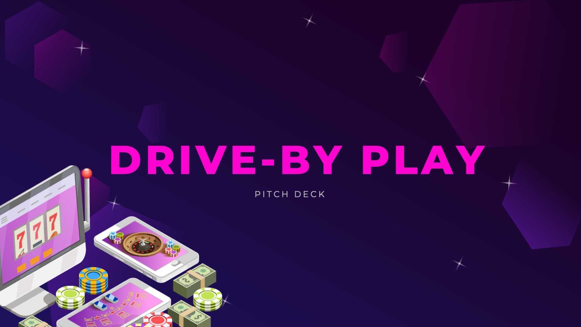 Blockchain-Based Casino Pitch Deck | aPitchDeck.com