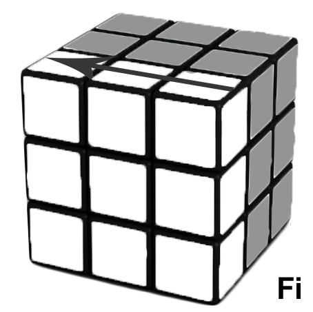Step 4 - solving the second layer of the Rubik's Cube