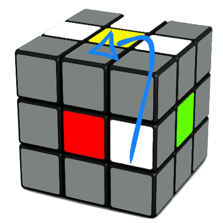 Step 1 A White Lily On The Rubik S Cube